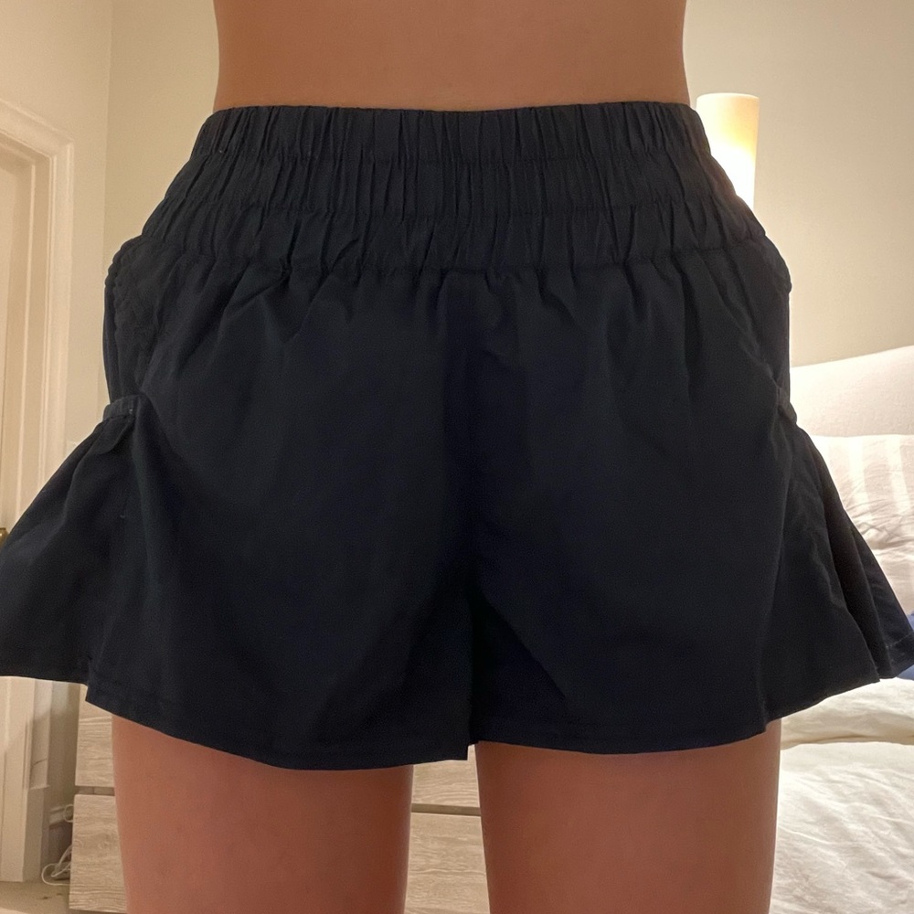 Navy Free People athletic shorts
